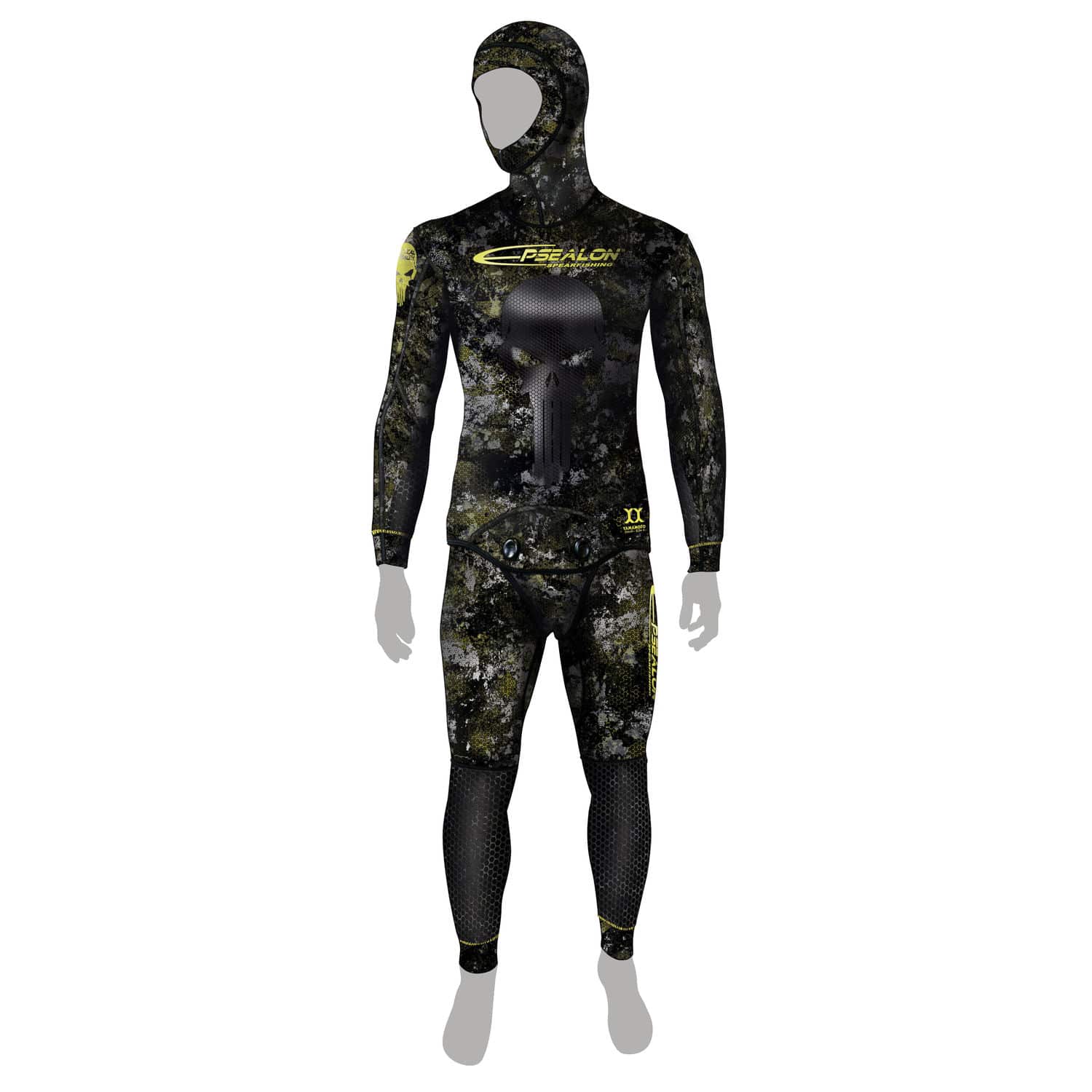 水中狩猟ウェットスーツ - Tactical Stealth - EPSEALON - 長袖 / 一 