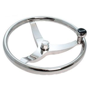 ステンレススチール製ステアリングハンドル