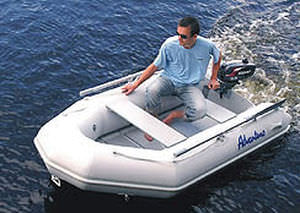 船外インフレータブルボート / 折り畳み式 / ヨット用付属品 / 2人