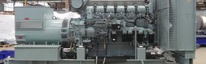 ディーゼル発電機セット