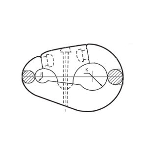 洋ナシタイプ船舶用シャックル