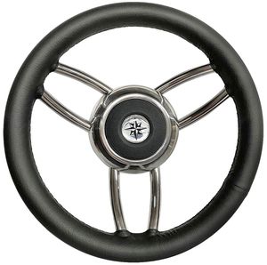ステンレススチール製ステアリングハンドル