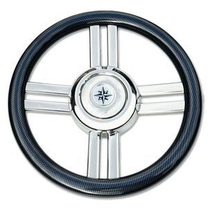 ステンレススチール製ステアリングハンドル 1