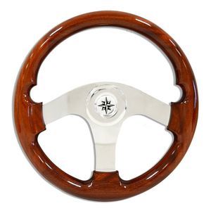 ステンレススチール製ステアリングハンドル
