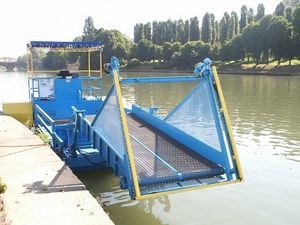 ポンプ浚業船業務用ボート