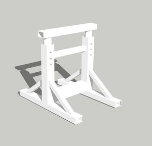 セールボート用クサビ用脚 1