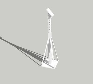 セールボート用クサビ用脚 1
