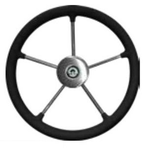 ステンレススチール製ステアリングハンドル