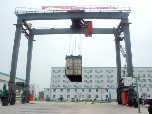 コンテナガントリークレーン - Rubber-Tyred  - Henan Haitai Ship Crane Co., Ltd.