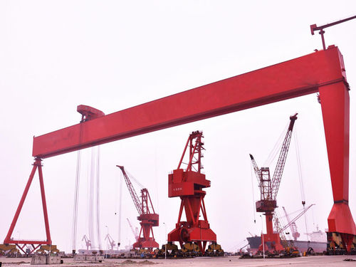 造船所用クレーン - Henan Haitai Ship Crane Co., Ltd. - 重積載用 / ガントリー型