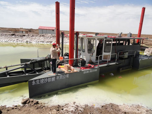 ポンプ浚業船業務用ボート - Salt Mining - Qingzhou Yongsheng dredging equipment.co.ltd - カタマラン