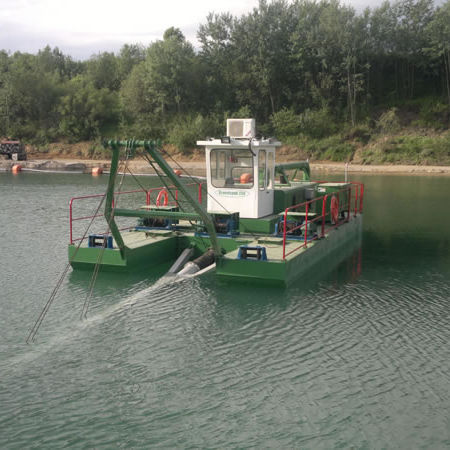 ポンプ浚業船業務用ボート - Jet - Qingzhou Yongsheng dredging equipment.co.ltd - カタマラン