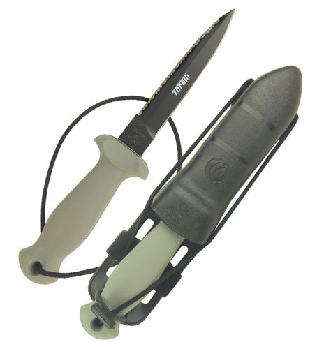 ダイビングナイフ - CLASSIC - TORELLI SPEARFISHING (AUSTRALIA) - 鋭利二重刃 / 釣り用 / ポケットサイズ