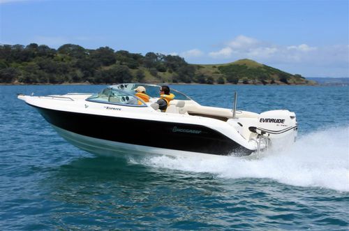 船外機ランナバウトボート - 565 ESPRITE XL - Buccaneer - バウライダー / デュアルコンソール / ウェイクボード