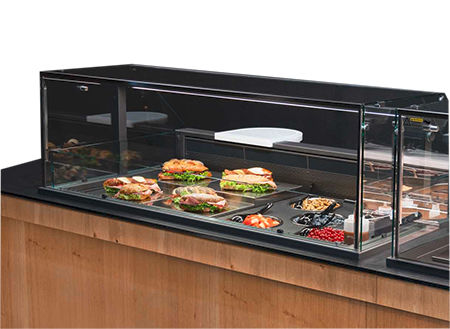 船用冷蔵カウンター - Vario Food - AKE Ausseer Kälte und Edelstahltechnik GmbH