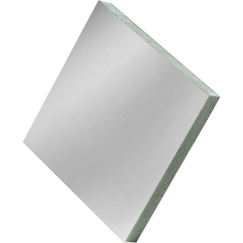 室内の床サンドイッチパネル - INOX PET - Isoleader s.r.l. - 発泡ポリエチレン / ステンレス