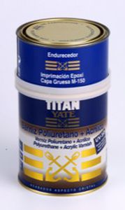 ボート用ニス - 07A - industrias titan sau - 多目的 / 2液タイプ / ポリウレタン