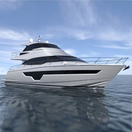 クルージングモーターヨット - JOHNSON 70 - Johnson Yachts Co, Ltd. - フライブリッジ