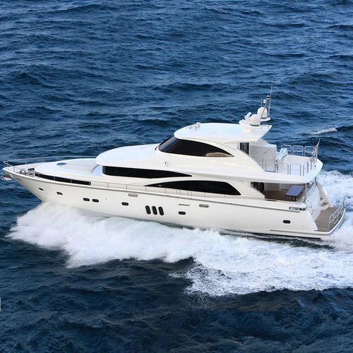 クルージングモーターヨット - JOHNSON 80 - Johnson Yachts Co, Ltd. - フライブリッジ