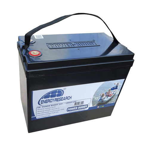 電動モーター用バッテリー - 8719033873445 - Energy Reseach Institute - 24V / リチウム / IP65