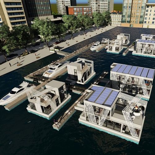 フローティングオフィス - HSB Marine 