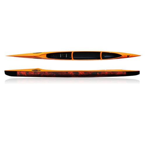 競技用カヌー - C1 EVO F - Kape-Sport Kft. - 1人用 / 大人用 / オレンジ