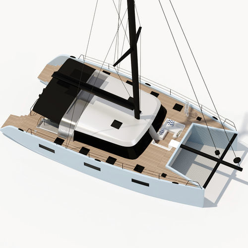 カタマランセーリングヨット - R6 - Vaan Yachts bv - クルージング / オープントランサム / バウスプリット付き