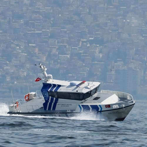 監視船業務用ボート - IZ 1500 AL - Izmir Shipyard - 救助船 / 水上バス / 多目的漁船
