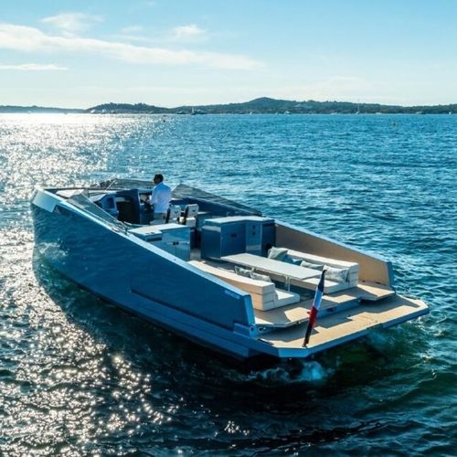 船内機エクスプレスクルーザー - ALIUM 42S - META YACHTS - オープン / デュアルコンソール / キャビン2室