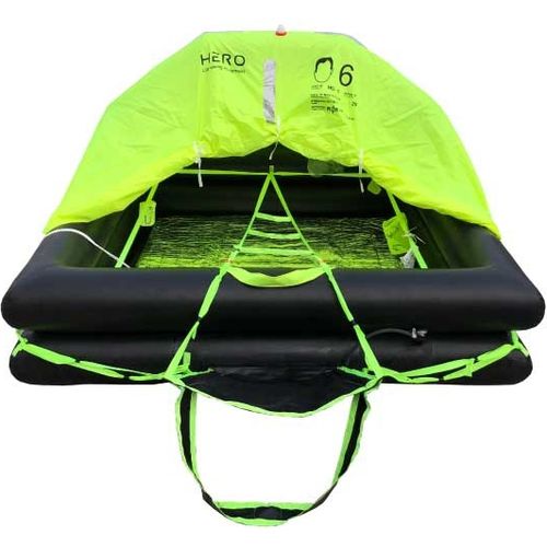 ボート用救命ボート - 110 series - HERO LIFESAVING EQUIPMENT - 遠洋 / 6人用 / 8人用