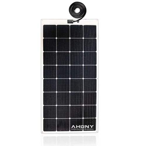 セミフレキシブルソーラーパネル - eMarvel 120w - SHENZHEN AHONY POWER CO.,LTD - 単結晶シリコン / 32セル / ボート用