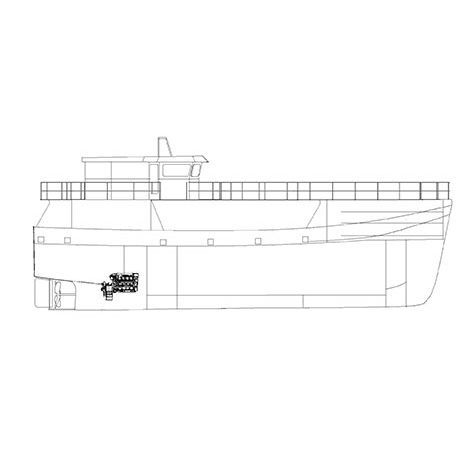 マグロ引網漁船業務用ボート - 078 - Sachal Shipyard - 船内機