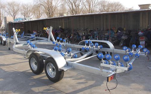 ルートトレーラー - 8.5m - qingdao sk marine & equipments - ハンドリング用 / ボート用