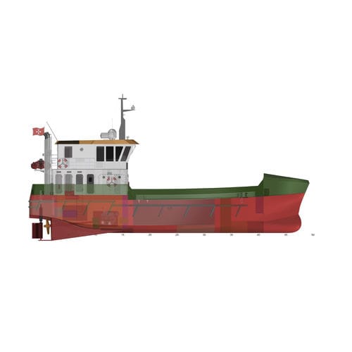 養殖用船業務用ボート - FSV240 - Nova Shipyard - スチール製