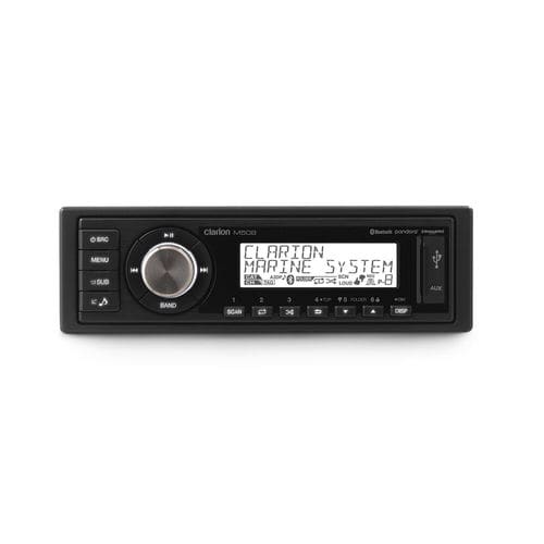 AMオーディオプレイヤー - M508 - Clarion Marine - FM / MP3 / USB