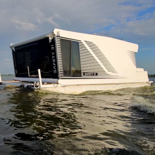 カタマランハウスボート - GRAND 1 - Catamarans-HT - 船内機 / スチール製