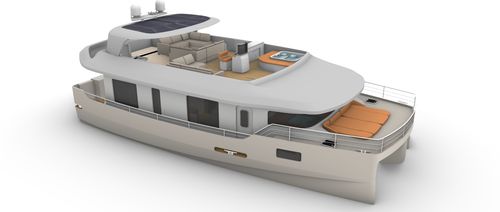 カタマランモーターヨット - 52 - Maison Marine Yachts - クルージング / フライブリッジ / デッキサロン付き