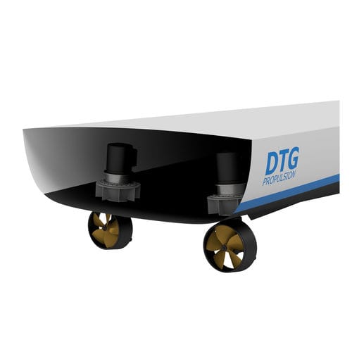 アジマススラスタ－ - DA-0150 - DTG Propulsion BV - 舵 / 組み込み式 / 業務ボ－ト用