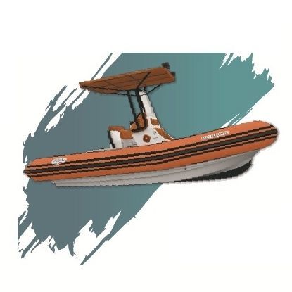 リジッドインフレータブルボート - JETBOAT 530 - 40E - Sea U Experience - ハイドロジェット / 電動式 / オープン