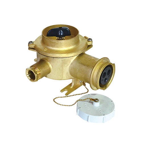 船用防水コンセント - CZKS2-2 - Zhejiang Bozhou Marine Electric Technology Co., Ltd. - ボート用 / メス / スイッチ付