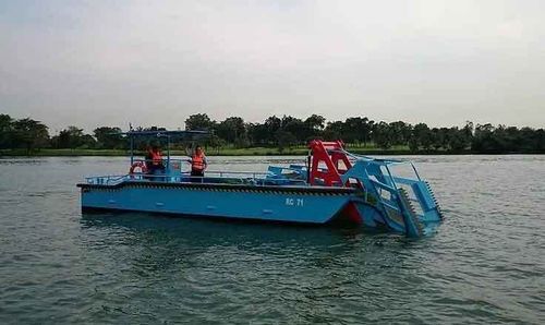 作業船業務用ボート - Scavenger HYD30 - Five Aluminium Boat and Engineering Pte Ltd - 廃棄物回収船 / カタマラン / ディーゼル