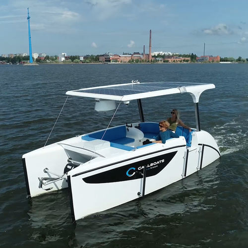 客船業務用ボート - CAT 6 - Callboats - カタマラン / 電動式 / 複合素材