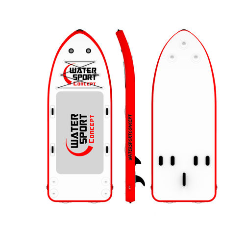 膨張式巨大スタンドアップパドルボード - WATERSPORT CONCEPT - 多目的用 / 初心者 / 子供用