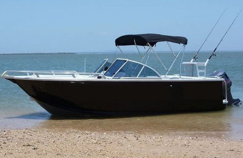 船外機ボ－ト - RAMBLER 420 - Qingdao Allheart Marine Co., Ltd. - オープン / デュアルコンソール / スポーツフィッシング