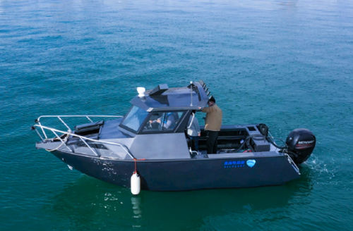 船外機漁船 - SHARK 650 - Qingdao Allheart Marine Co., Ltd. - 操舵室あり / アルミニウム