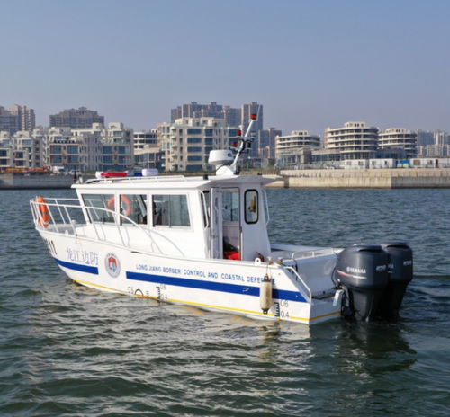 監視船業務用ボート - SSC 900 - Qingdao Allheart Marine Co., Ltd. - 船外機 / アルミニウム