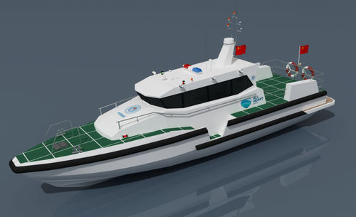 水先船業務用ボート - WHALE 1900 - Qingdao Allheart Marine Co., Ltd. - 船外機 / アルミニウム