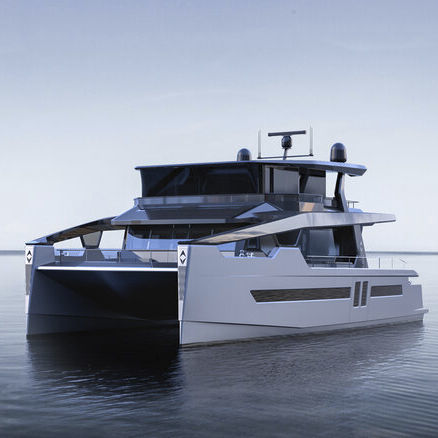 クルージングモーターヨット - OCEAN ECO  60 EX - Alva Yachts GmbH - フライブリッジ / 電動式 / キャビン5室