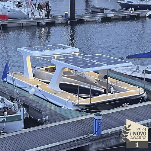 電動ボート用可動式渡り桟橋 - Powerdock® - Faroboats L.da - 充電 / 太陽光