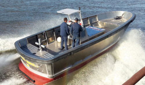 ライン・ハンドリング船業務用ボート - 9.16 - Alumarine Shipyard - 船内機 / アルミニウム